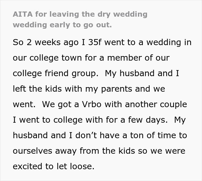 Couple Make Their Wedding Dry Without Warning The Guests, Get Mad When They Start Leaving