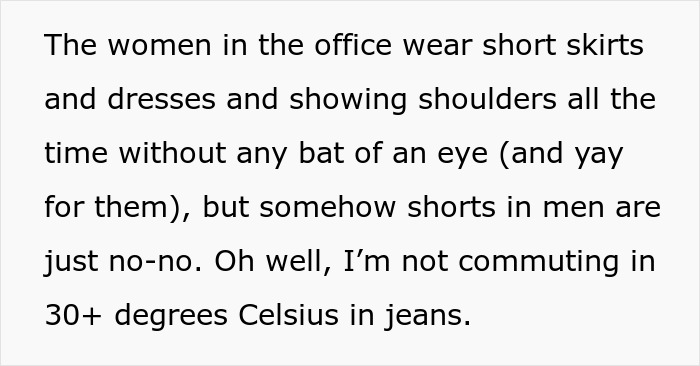 Management Tries To Force Ridiculous Dress Code During Heat Wave, Worker Maliciously Complies