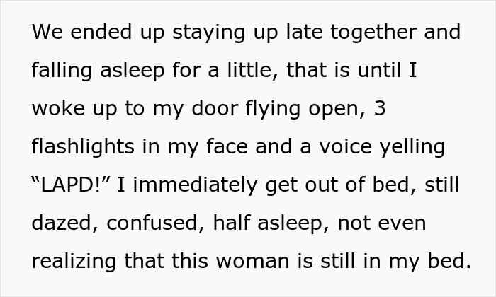 Man Wonders What His Options Are After His Date’s Mom Calls The Cops On Him At 3AM