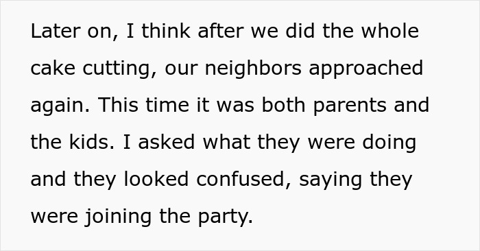 Parents See Neighbors Having A Party With Kids And Send Their Own Children There, Get Unexpected Response