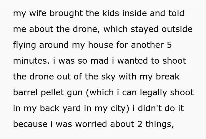 Creepy Stalker Uses Drone To Spy On Family With Small Kids, Guy Takes Matters Into His Own Hands