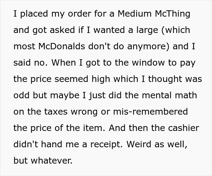 Customer’s Malicious Compliance Highlights Fast-Food Chain’s Ridiculous Policy, Forces Refund