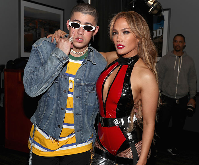 Bad Bunny (Pictured With Jennifer Lopez)