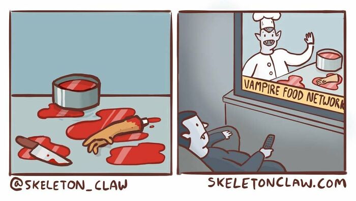 Slightly Dark And Amusing: 20 New Comics By Skeleton Claw