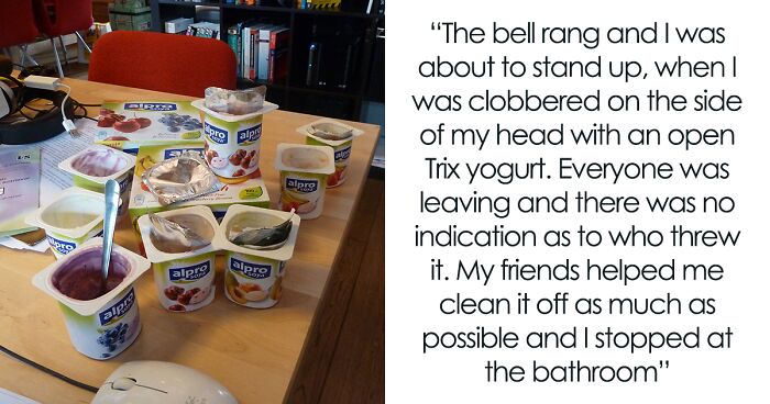 Woman Who Took Yogurt To The Head 18 Years Ago Gets Her Revenge When She Finds Out It Was Her Cousin