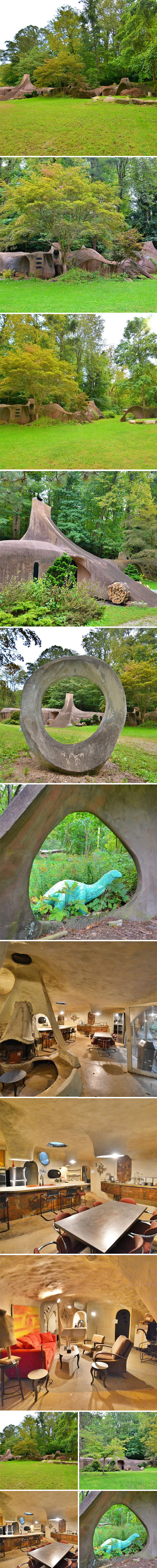 Wayne Trapp's "Chant Du Cygne" Is A Really Fun Concrete Home Built In 1970 In Concord, Oh, Per The Listing This Is The First Time Its Been On The Market In Two Decades. Currently Listed For Only?? $400,000