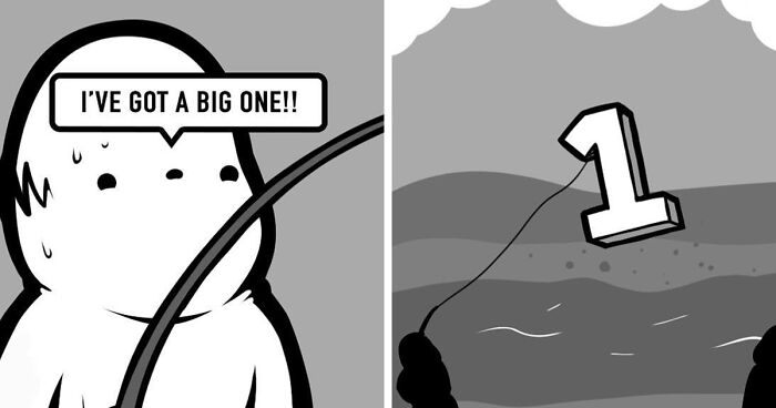 39 Hilariously Absurd Comics With Twists You Won’t See Coming By This Artist (New Pics)