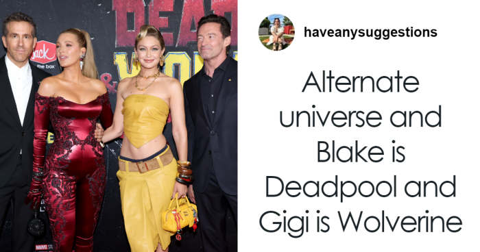 Blake Lively And Gigi Hadid Stun At The “Deadpool & Wolverine“ Premiere In Matching Outfits