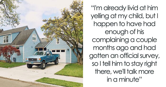 Retired Army Man Threatens To Ruin Neighbor’s Driveway So His Wife Won’t Use It, Man Gets Revenge