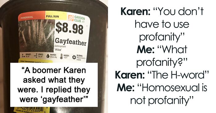 Karen Confronts Shopper Over Plant Name, Leaves Fuming After They Clap Back