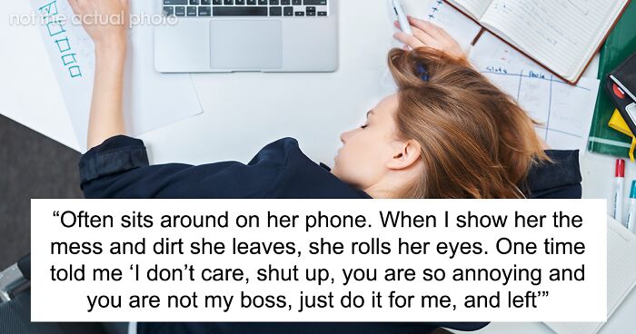 Boss Has No Sympathy For Woman Struggling With Lazy Coworker, Says “Snitching Is Gross”