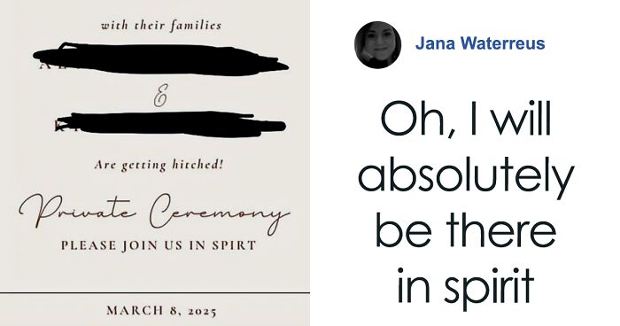 “Enjoy My Gift, Which Will Be Sent In Spirit”: Couple’s Wedding Invite Blasted As “Entitled”