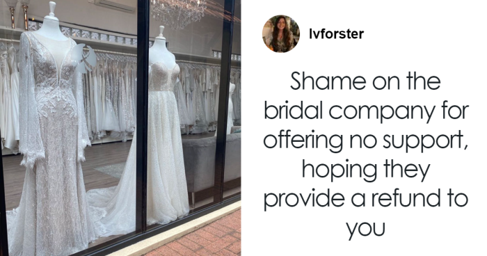 “The Dress Was Dirty”: Bride Slams Shop Over “Stained” Gown And Sparks Viral Public Feud