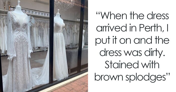 Influencer Accuses Bridal Shop Of Sending A “Dirty” Dress, Gets Reality Check And Legal Battle