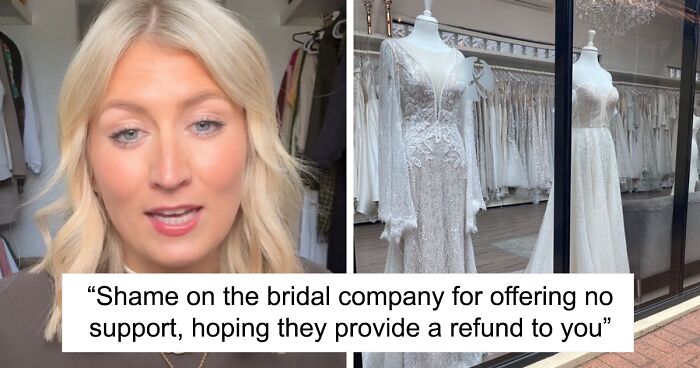 Influencer Accuses Bridal Shop Of Sending A “Dirty” Dress, Gets Reality Check And Legal Battle