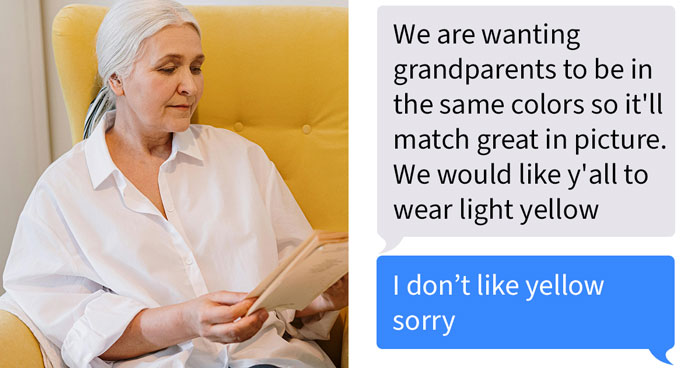 “Don’t Like Yellow, Sorry”: Grandma Pushes Bridezilla Past Her Limit By Refusing Dress Code