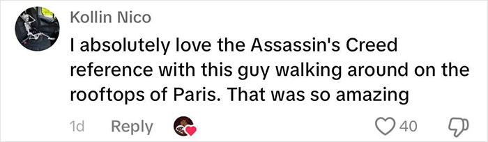 "Assassin's Creed character?":Mysterious Olympic Torchbearer Accidentally Reveals His Identity