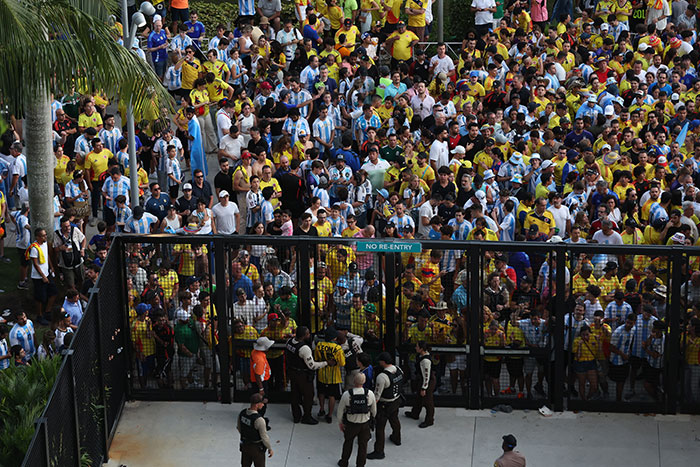 Thousands Of Soccer Fans Enter Stadium Without Tickets In Stampede, Putting Infants In Danger