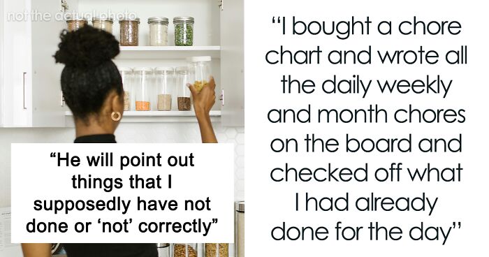 “Which Have You Done”: Woman Buys A Chore Chart To Prove She’s Doing More Than Her Husband