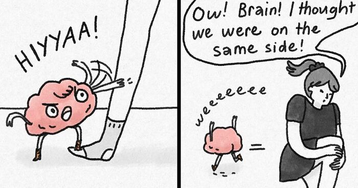 Artist Illustrates Her Inner Thoughts And Other Aspects Of Life In Humorous Comics (26 Pics)