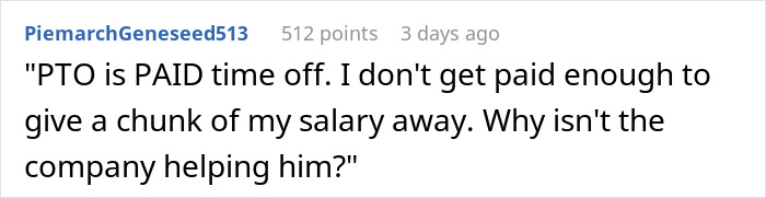 “It Finally Happened”: Woman Is Furious After Boss Expects Her To “Donate” PTO To A Coworker