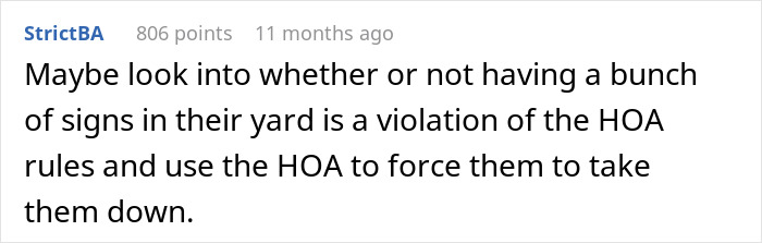 Person Is Livid After Seeing Constant Stop Signs, Gets Back At HOA Without Speeding