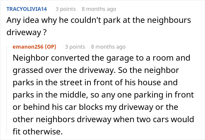 Entitled Contractor Blocks Neighbor’s Driveway, Then Demands He Cover The Parking Fine