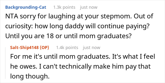 "[Am I The Jerk] For Shrugging When My Dad's Wife Told Me They Need All Of Dad's Money Right Now?"