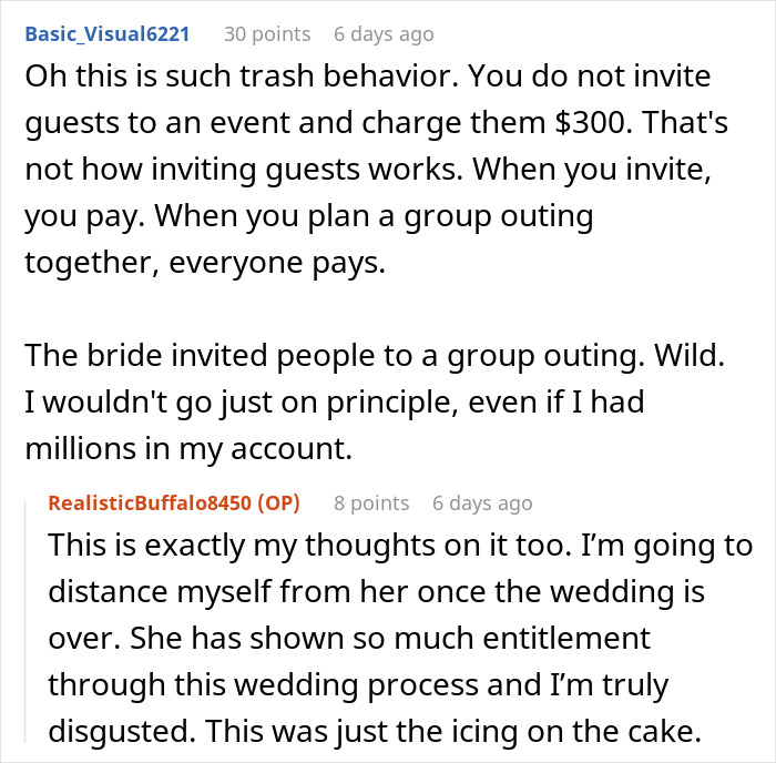 “How Tacky”: Woman Refuses To Attend Cousin’s Bridal Shower After Seeing $300 Entrance Fee