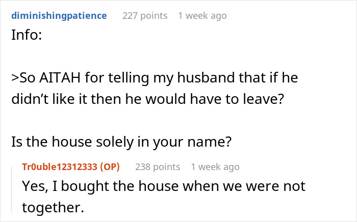 Husband Doesn’t Want To Lose His Privacy, Won’t Allow In-Laws To Move In, Wife Tells Him To Leave