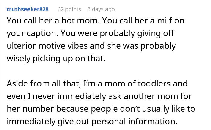 “Today I Messed Up”: Dad Regrets Approaching A Hot Mom To Set Up A Playdate