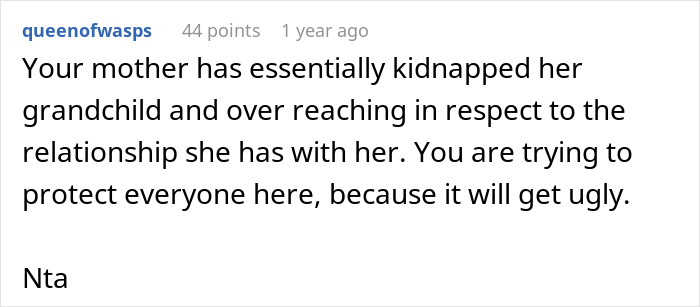 Woman Forced To Threaten Mom With Police Intervention As She Refuses To Give Back Her Baby