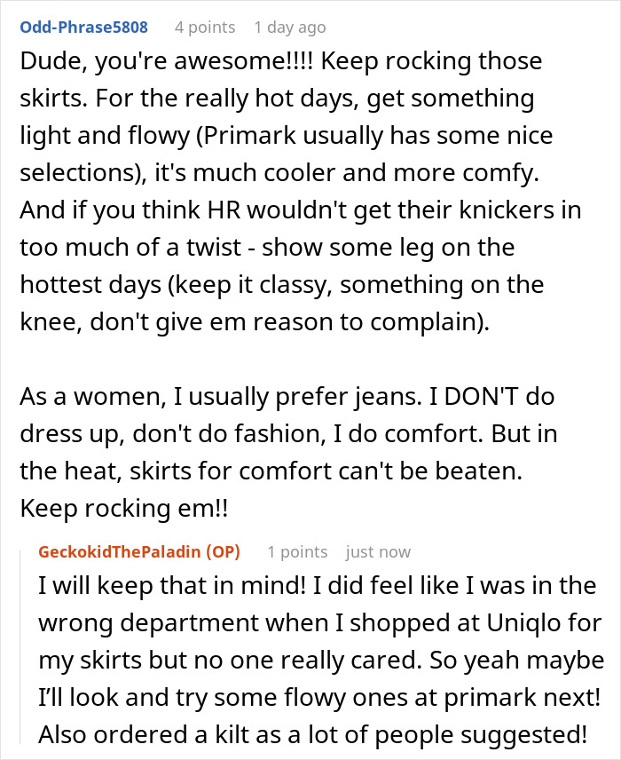 Management Tries To Force Ridiculous Dress Code During Heat Wave, Worker Maliciously Complies