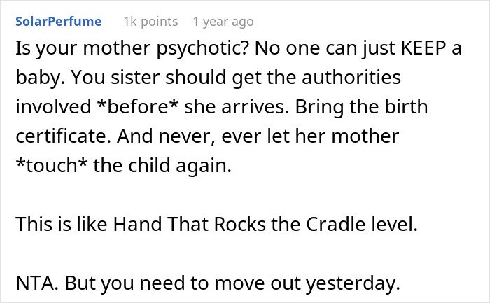 Woman Forced To Threaten Mom With Police Intervention As She Refuses To Give Back Her Baby