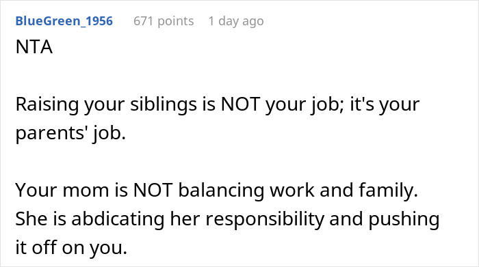 "AITA For Telling My Parents They Should Have Thought Twice Before Having More Kids?"