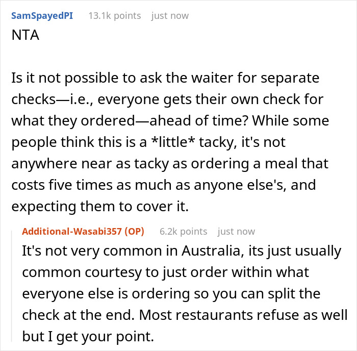 Guy Refuses To Split Restaurant Bill With Friends After They Order $200 Meals, Drama Ensues