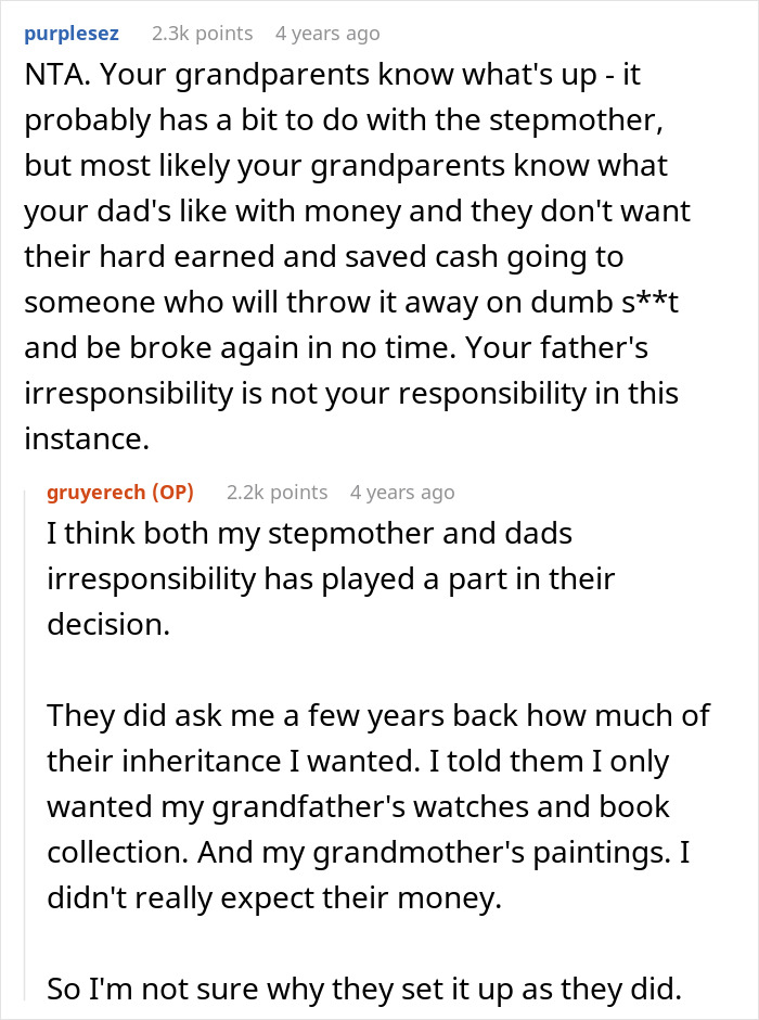 Guy Expects To Get Parents' Fortune, His Child Is In Two Minds To Tell Him He Won't Get Anything