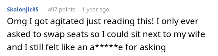 Man Shares Seat-Swap Story That Permanently Changed His Mind On Being Nice And Trading Seats