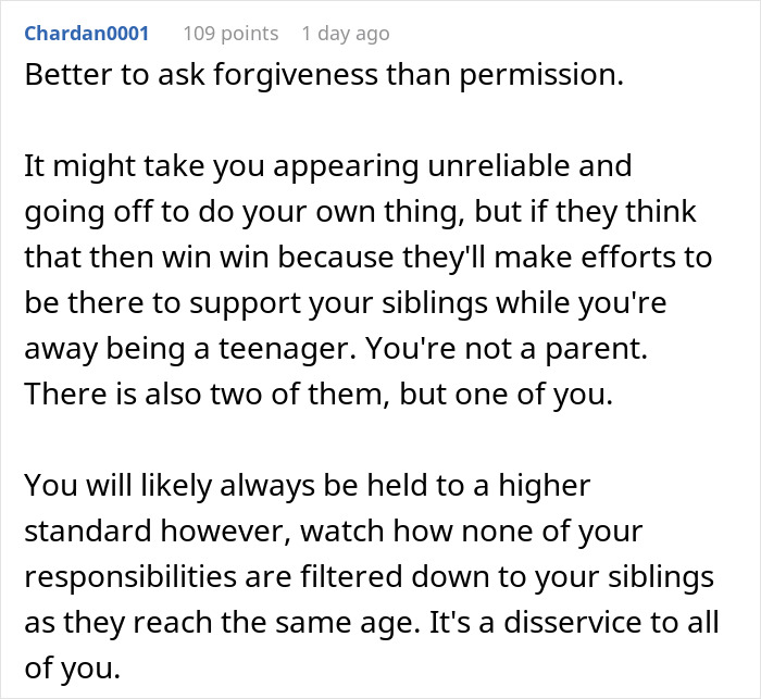 "AITA For Telling My Parents They Should Have Thought Twice Before Having More Kids?"