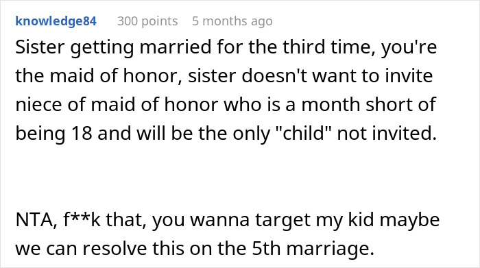 Woman Accused Of Throwing A Tantrum After Boycotting Sister’s Wedding Because Of Her Dumb New Rule