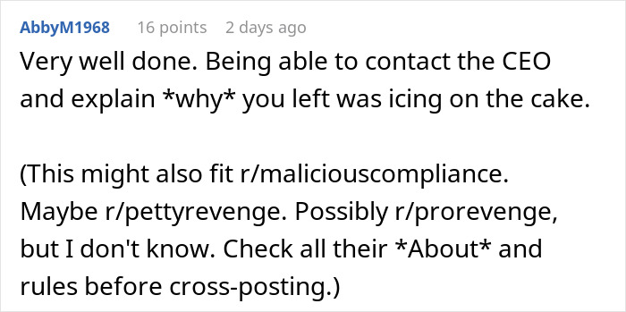 Employee Reprimanded For Being Ethical, Successfully Turns Tables On Company