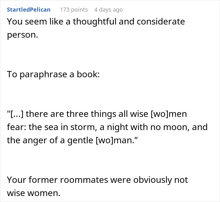 Woman Does Exactly As Told After Annoying Roommate Demands She Take Her Stuff And Leave