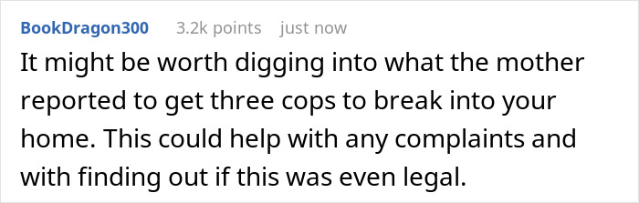 Man Wonders What His Options Are After His Date’s Mom Calls The Cops On Him At 3AM