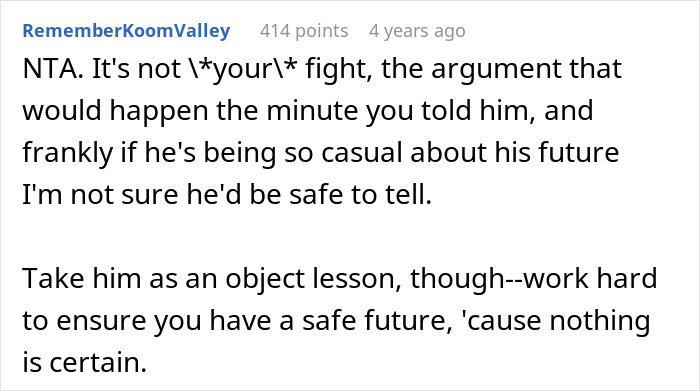 Guy Expects To Get Parents' Fortune, His Child Is In Two Minds To Tell Him He Won't Get Anything