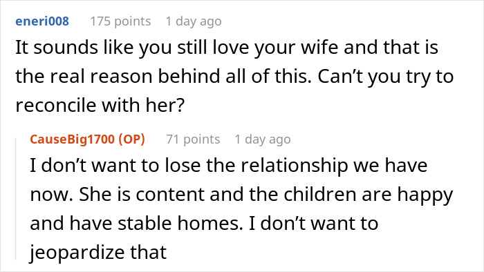 Guy Won't Remarry To 'Help' The Wife He Cheated On, His Girlfriend Of 5 Years Is Fed Up