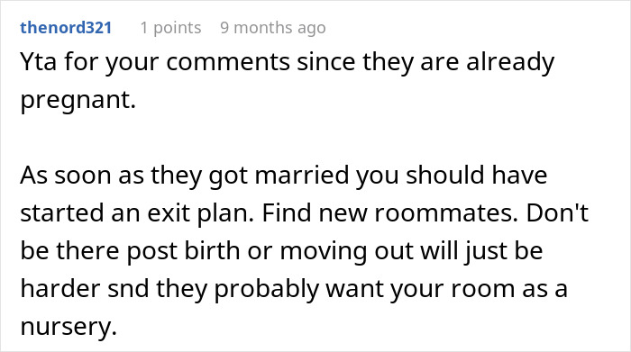 Pregnant Woman Assumes Her Roommate Will Help Her Raise Her Baby, Gets A Reality Check