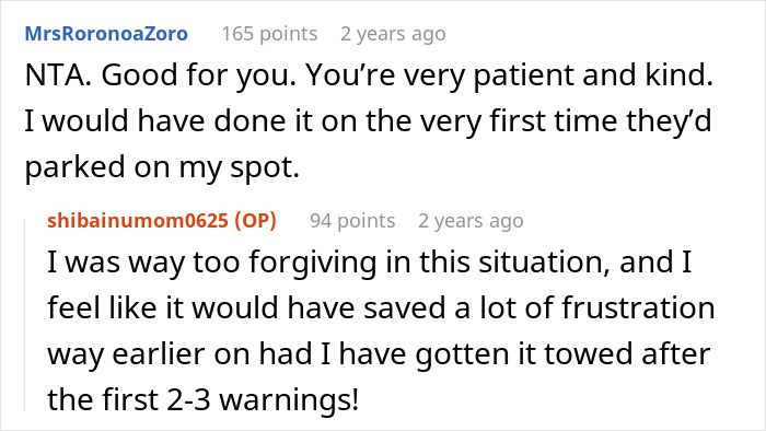 Woman Repeatedly Takes Pre-Paid Parking Spot, Faces Trouble When Owner Gets Her Car Towed