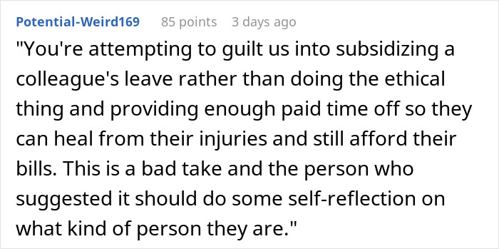 “It Finally Happened”: Woman Is Furious After Boss Expects Her To “Donate” PTO To A Coworker