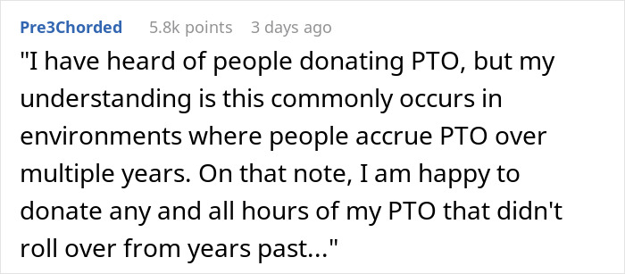 “It Finally Happened”: Woman Is Furious After Boss Expects Her To “Donate” PTO To A Coworker