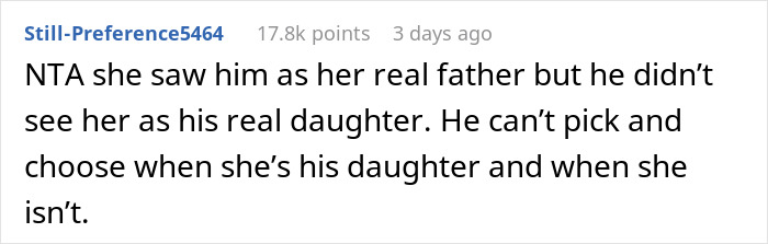 Woman Catches Stepfather Saying She’s Not His “Real” Child, Makes Him Regret It Years Later